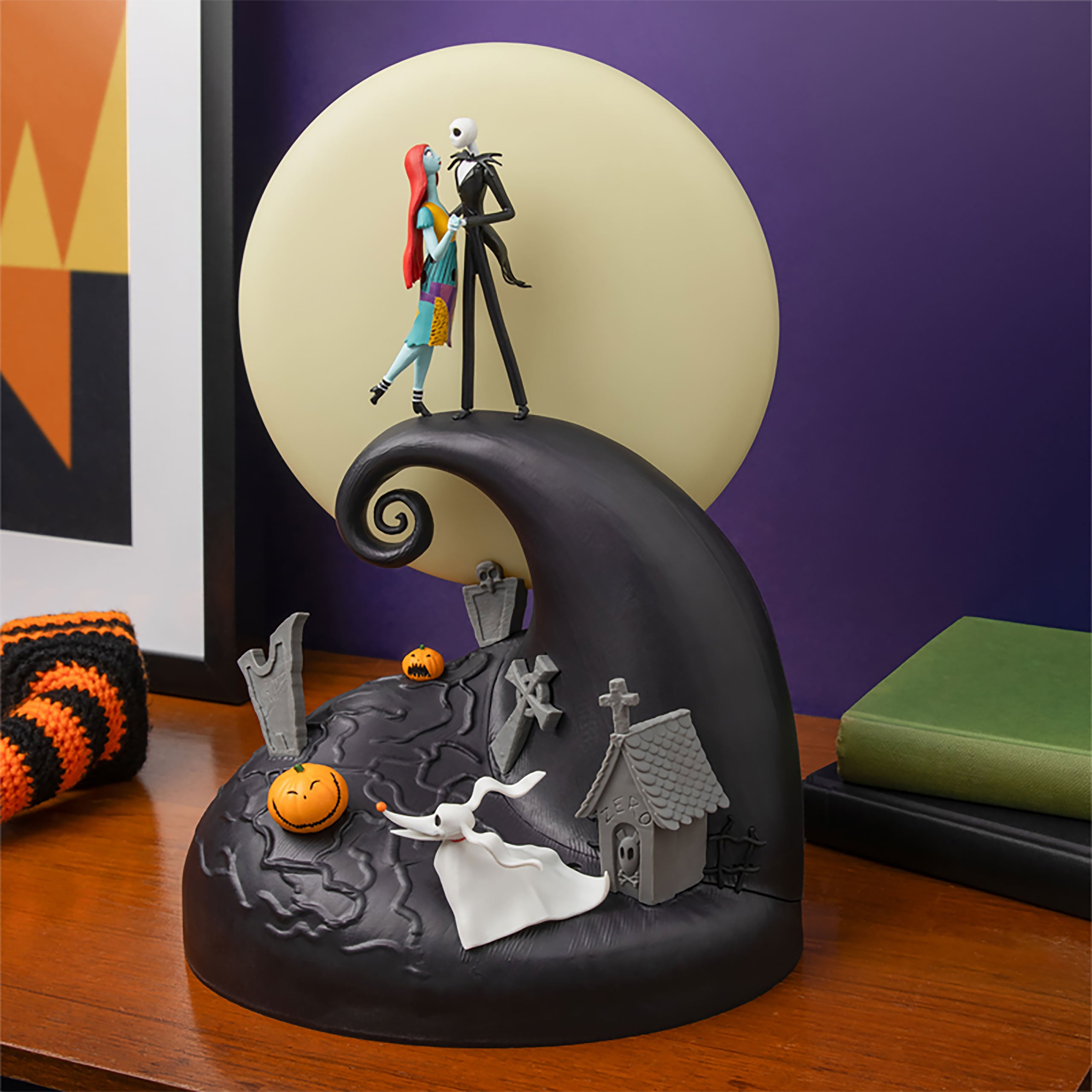 Immagine del prodotto Nightmare Before Christmas - Lampada da tavolo diorama Jack e Sally