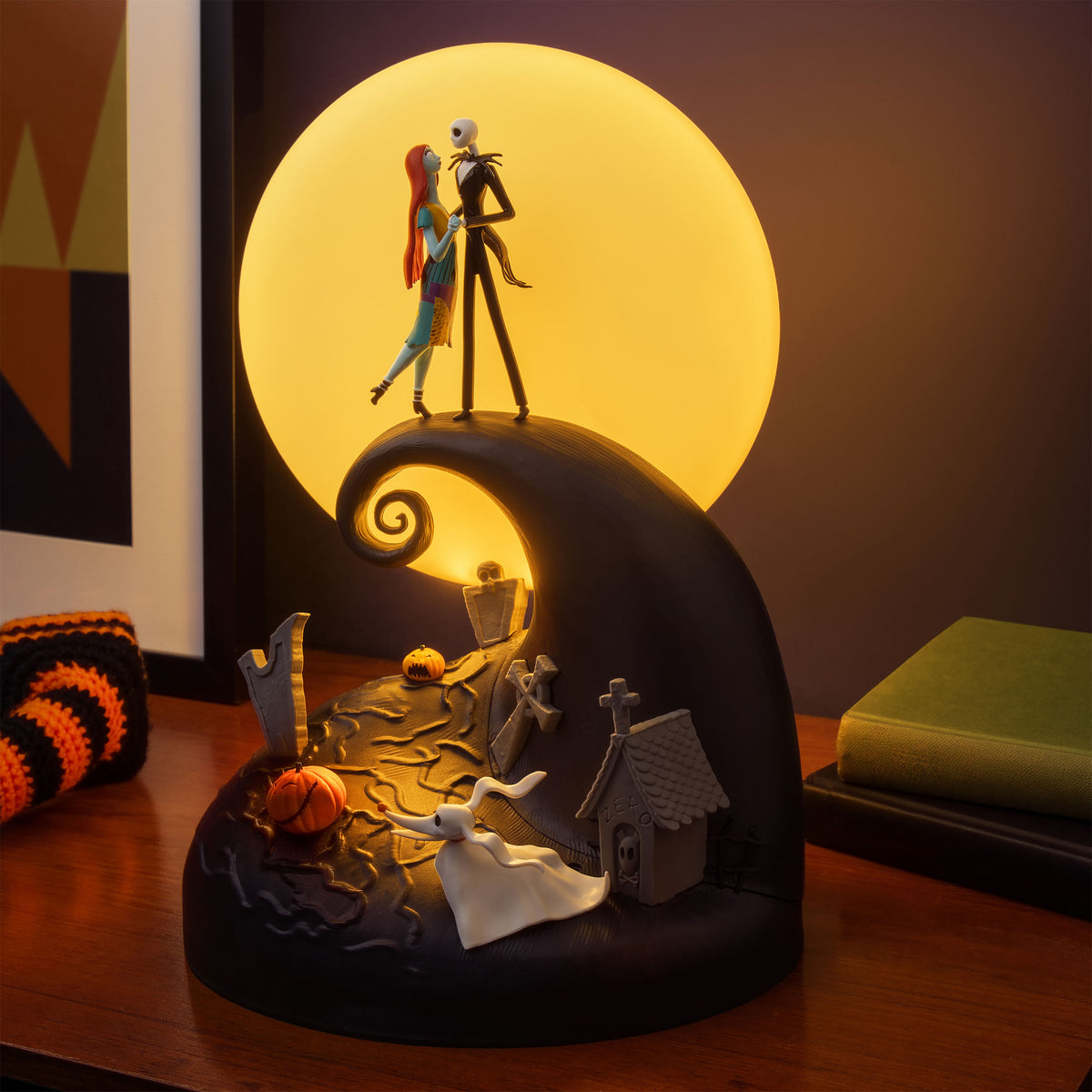 Immagine del prodotto Nightmare Before Christmas - Lampada da tavolo diorama Jack e Sally