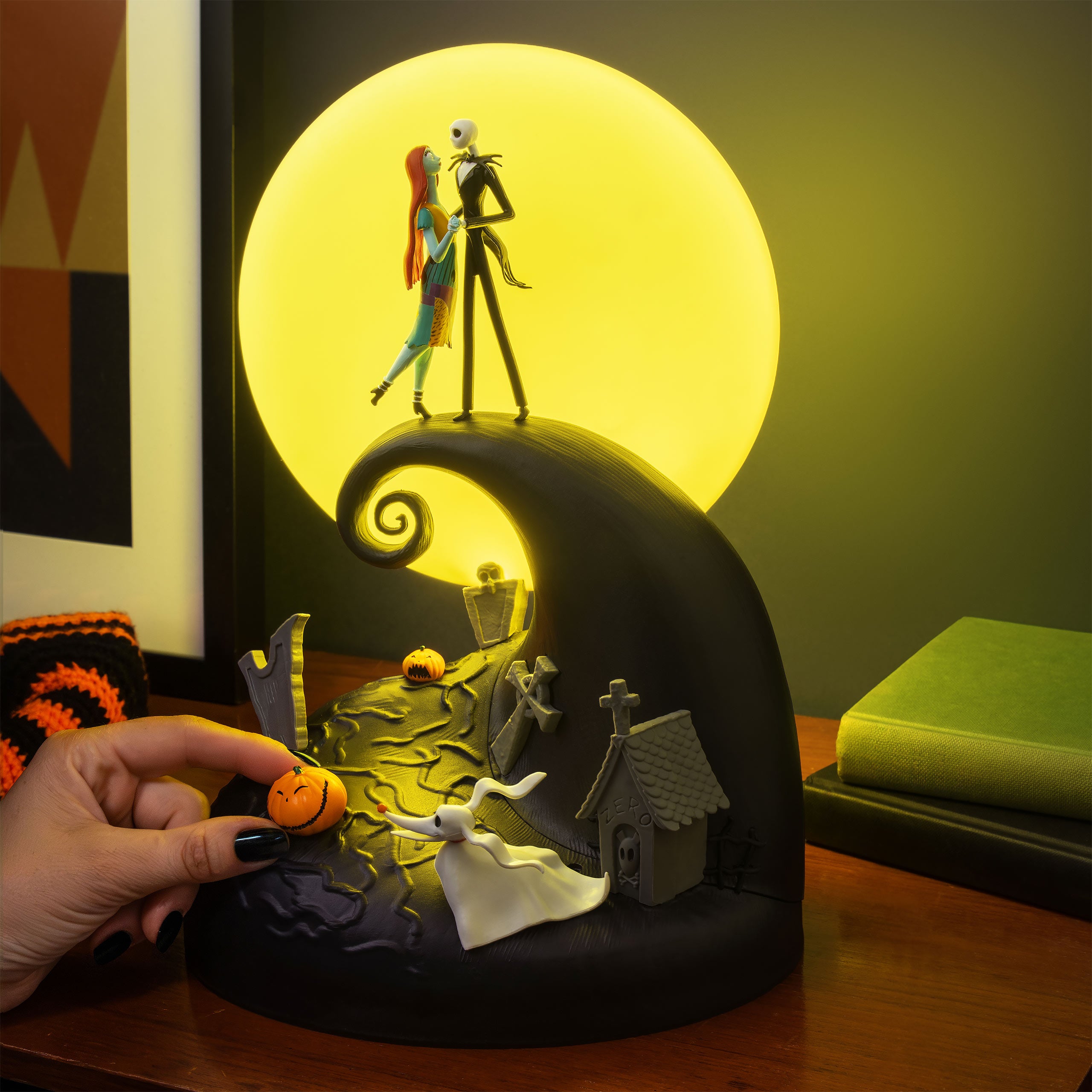 Immagine del prodotto Nightmare Before Christmas - Lampada da tavolo diorama Jack e Sally
