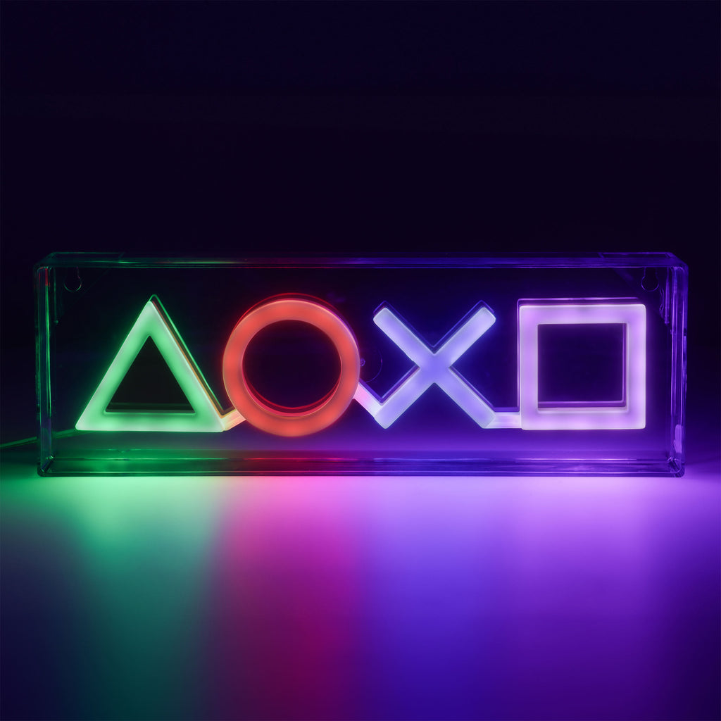 Product image PlayStation - Neon Symbols Table Lamp