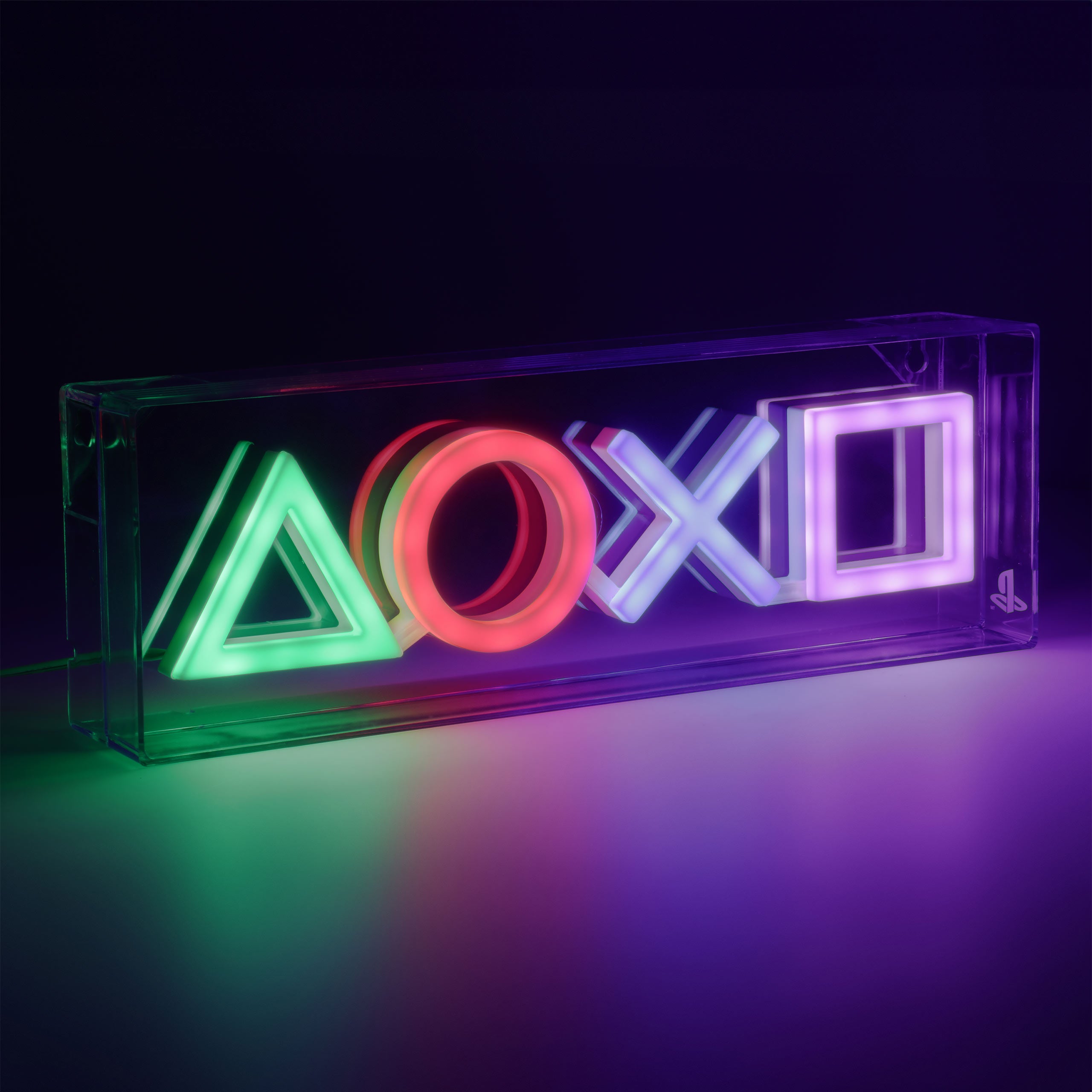 Immagine del prodotto PlayStation - Lampada da tavolo al neon simboli