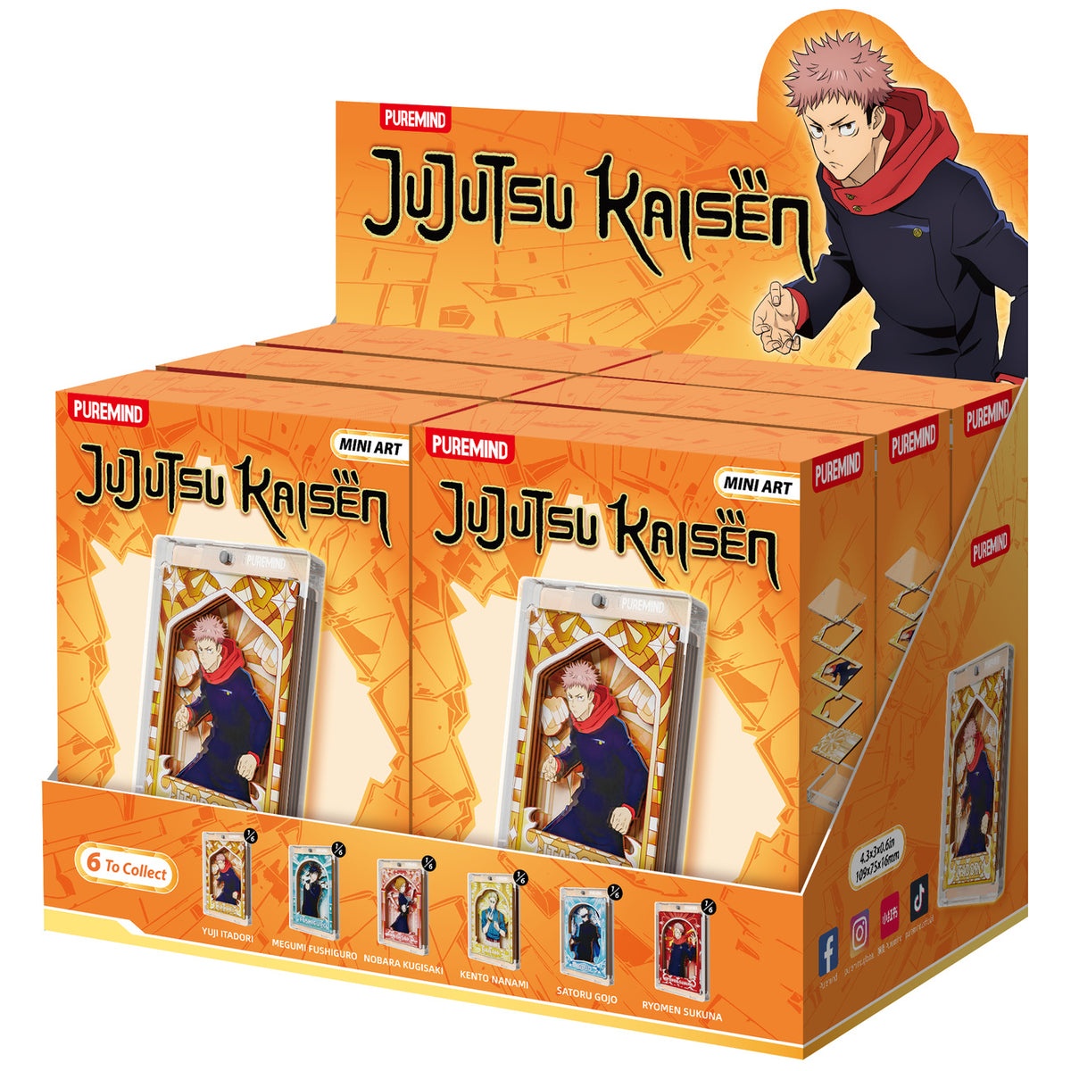 Product image Jujutsu Kaisen - Mystery Mini Acrylic Picture Display E1095610