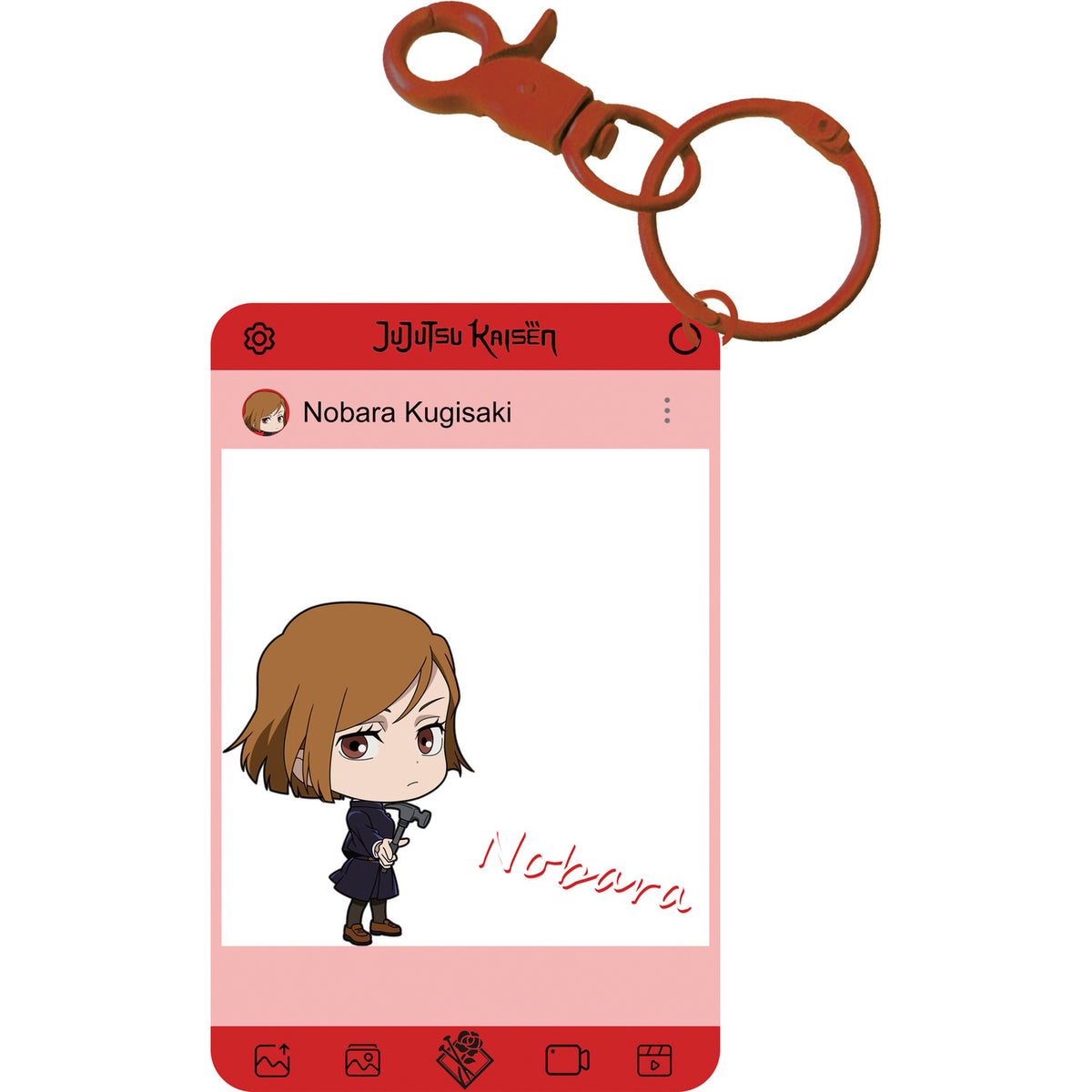 Product image Jujutsu Kaisen - Mystery Acrylic Clear Sleeve with Carabiner Display E1095612