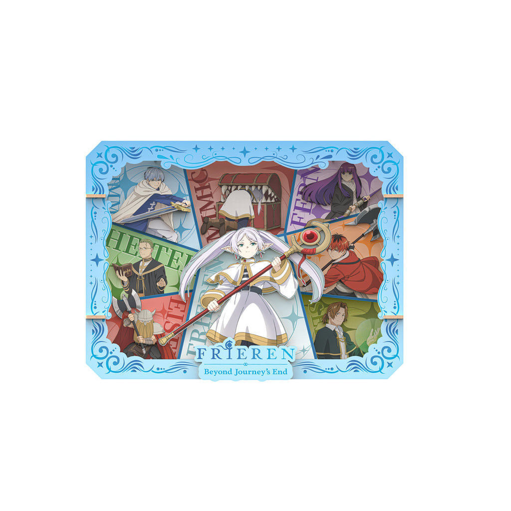 Product image Frieren - Group Wooden Gallery Picture Frame