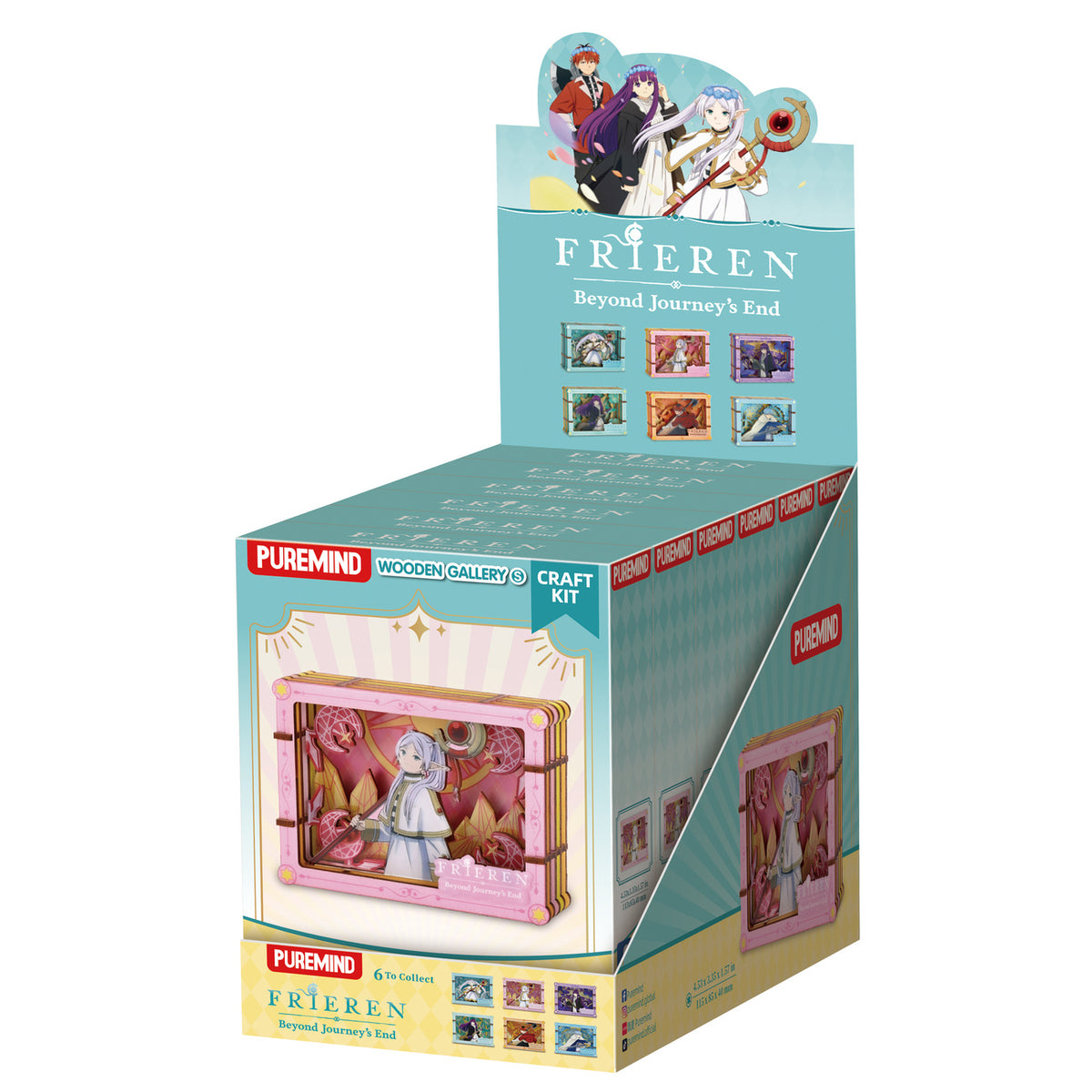 Immagine del prodotto Frieren - Characters Mystery Mini quadro in legno