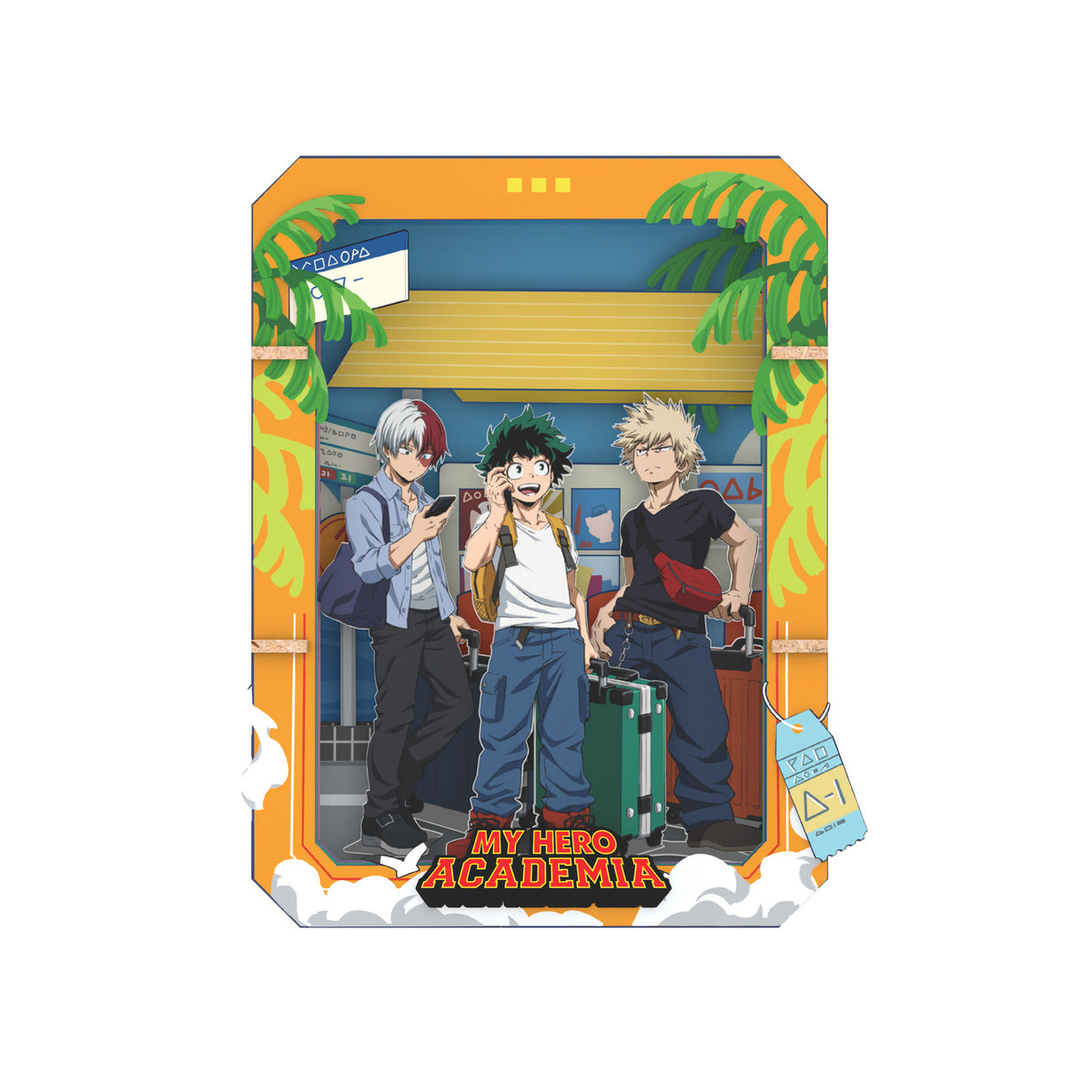 Immagine del prodotto My Hero Academia - Cornice foto Snapshots Wooden Gallery
