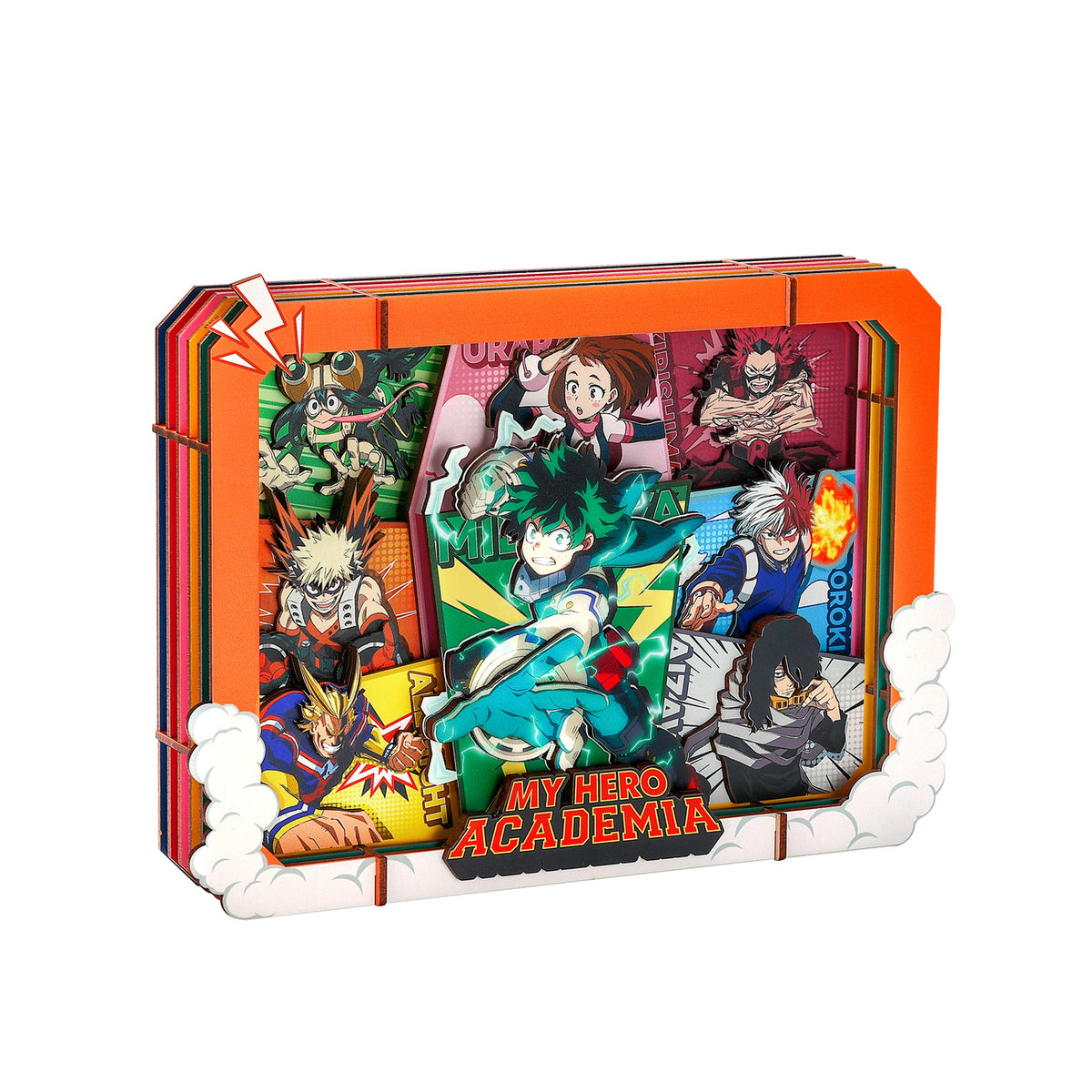 Immagine del prodotto My Hero Academia - Cornice gallery in legno High School