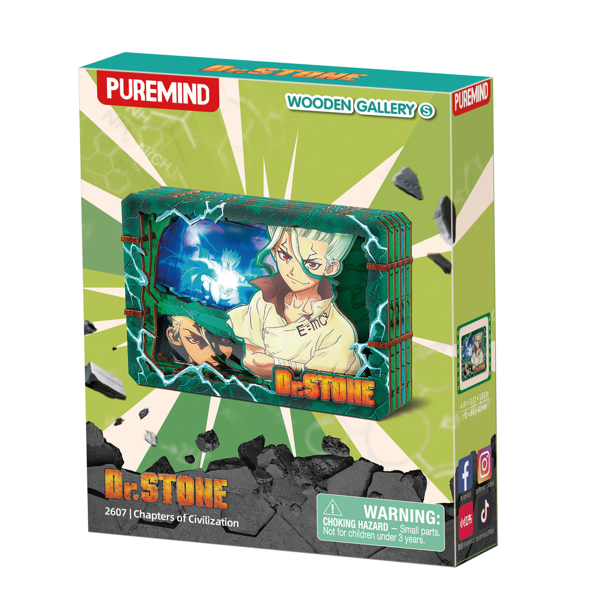 Product image Dr. Stone - Mystery Mini Wooden Picture Display E1095704