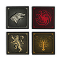 Immagine del prodotto Game of Thrones – Set di 4 sottobicchieri stemmi