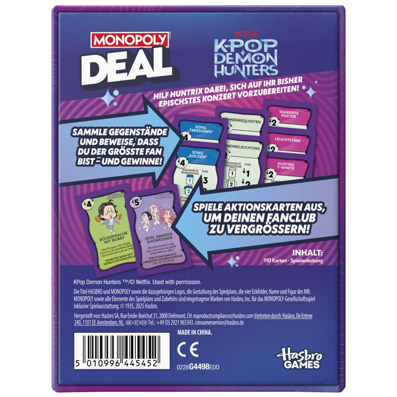 Immagine del prodotto KPop Demon Hunters - Monopoly Deal