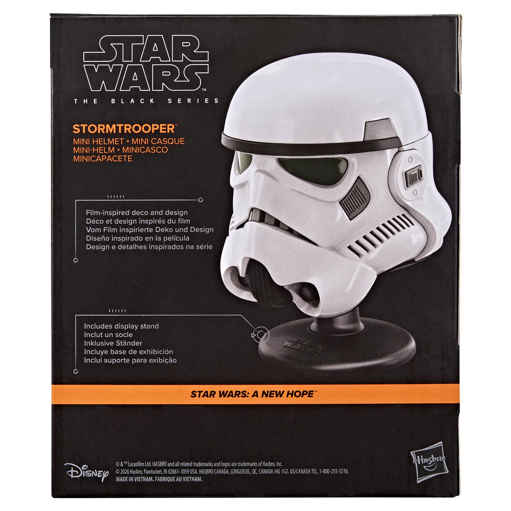 Immagine del prodotto Star Wars - Replica mini elmo Stormtrooper con base