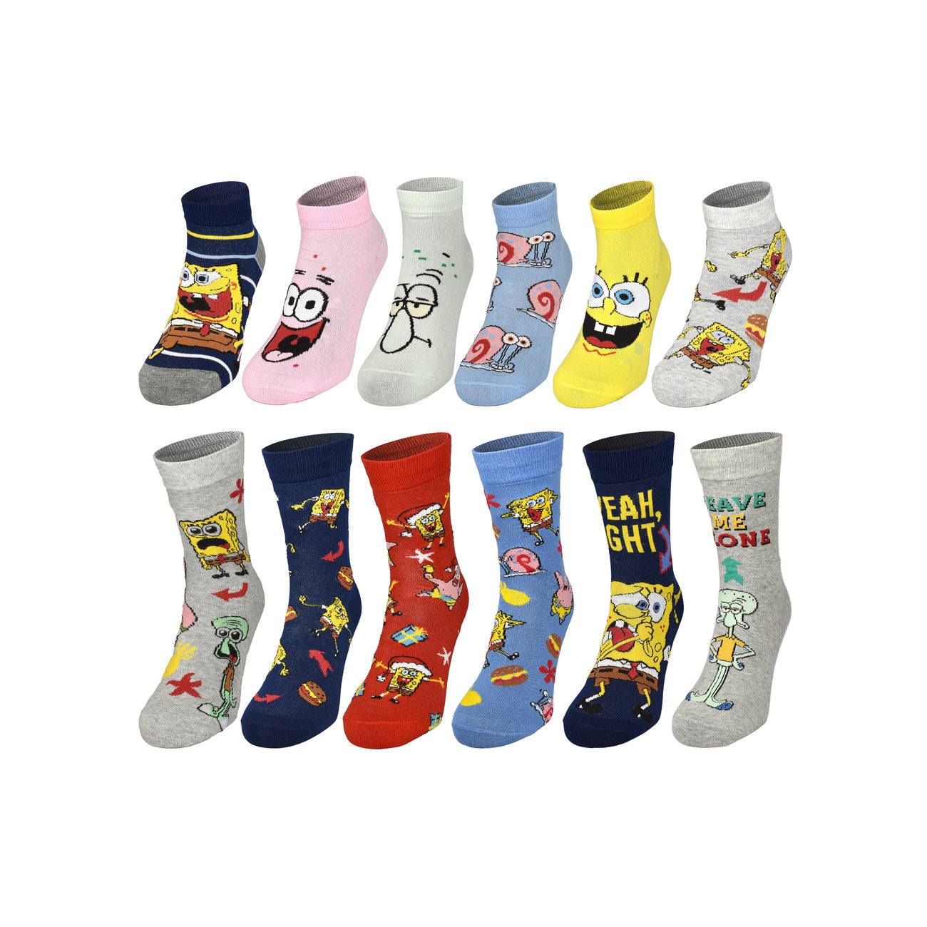 Immagine del prodotto SpongeBob - Calendario dell’Avvento calzini