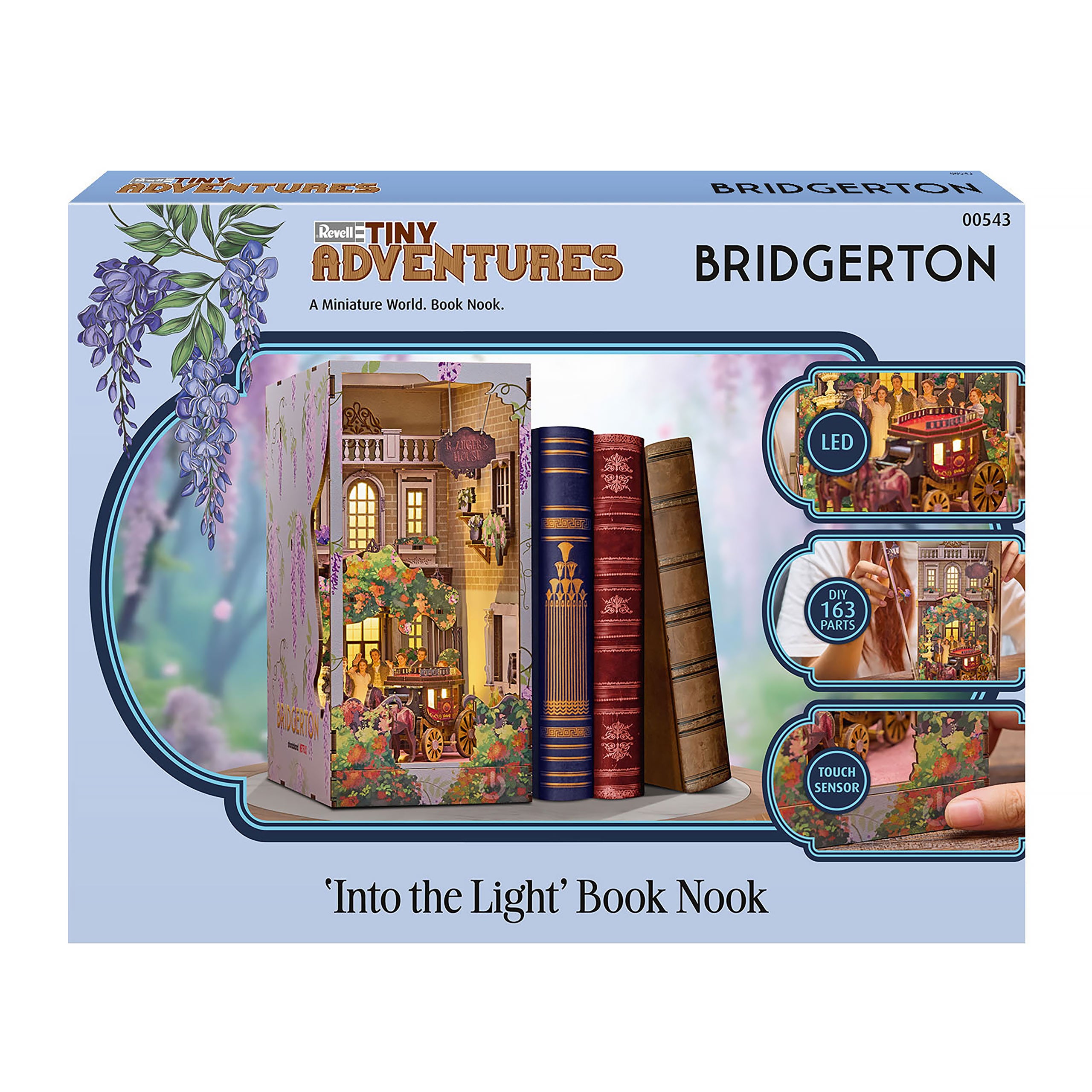 Immagine del prodotto Bridgerton - Into the Light Book Nook kit modello in legno