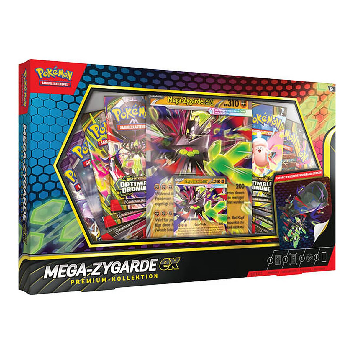 Immagine del prodotto Pokémon - Mega-Zygarde-EX Premium Box Carte Collezionabili