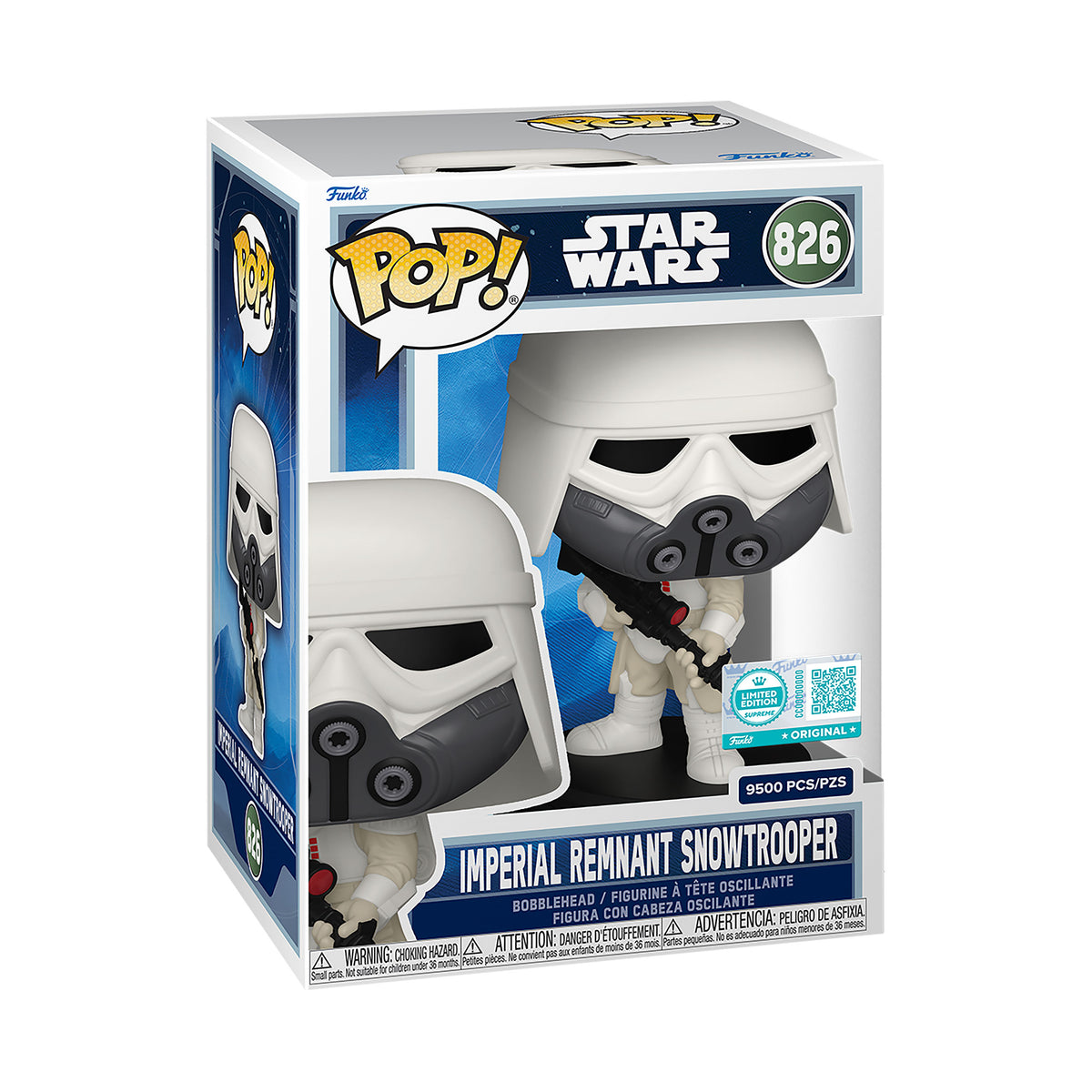 Immagine del prodotto Imperial Remnant Snowtrooper Funko Pop Figure Limited Edition Supreme - Star Wars