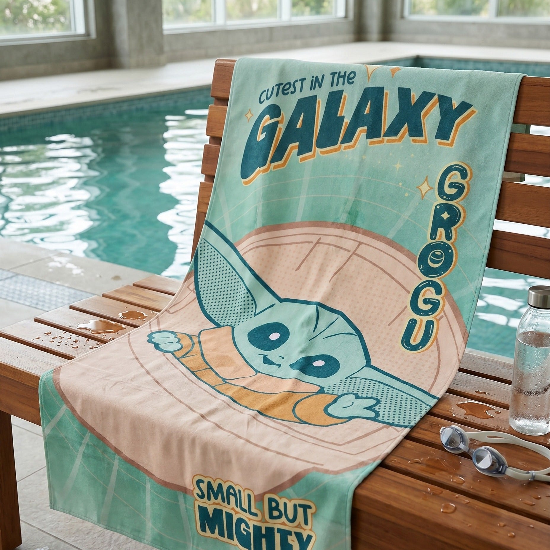 Immagine del prodotto Grogu Cutest in the Galaxy Telo mare - Star Wars The Mandalorian