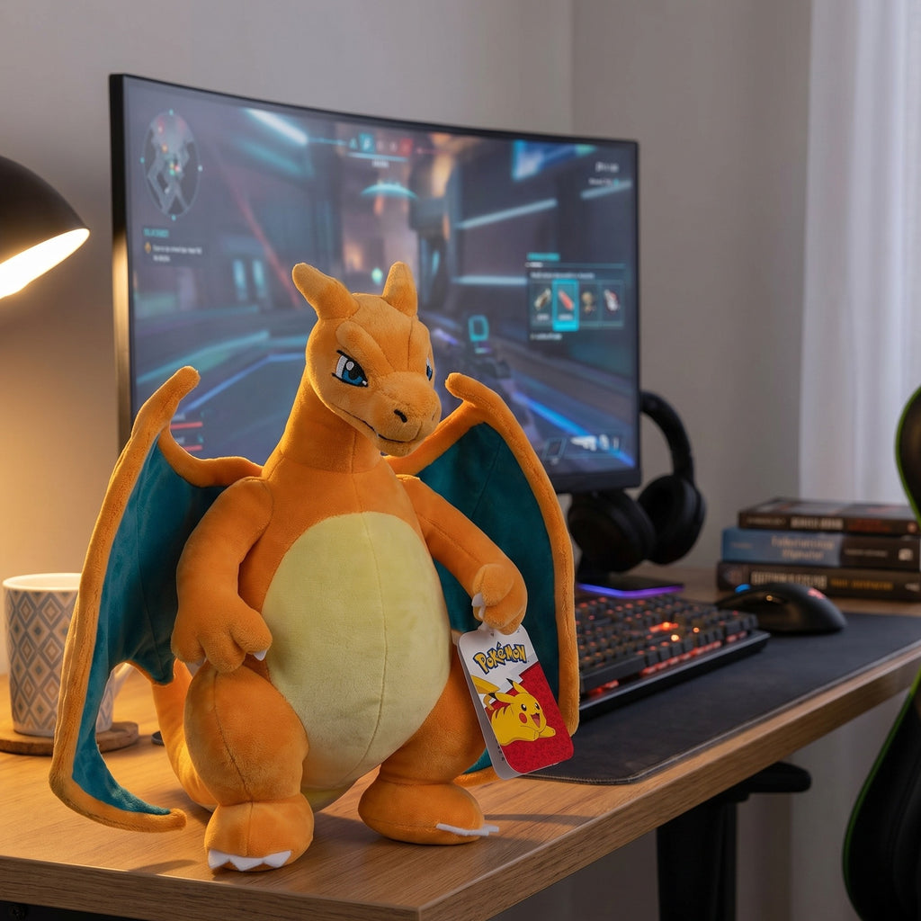 Immagine del prodotto Pokémon - Peluche Charizard
