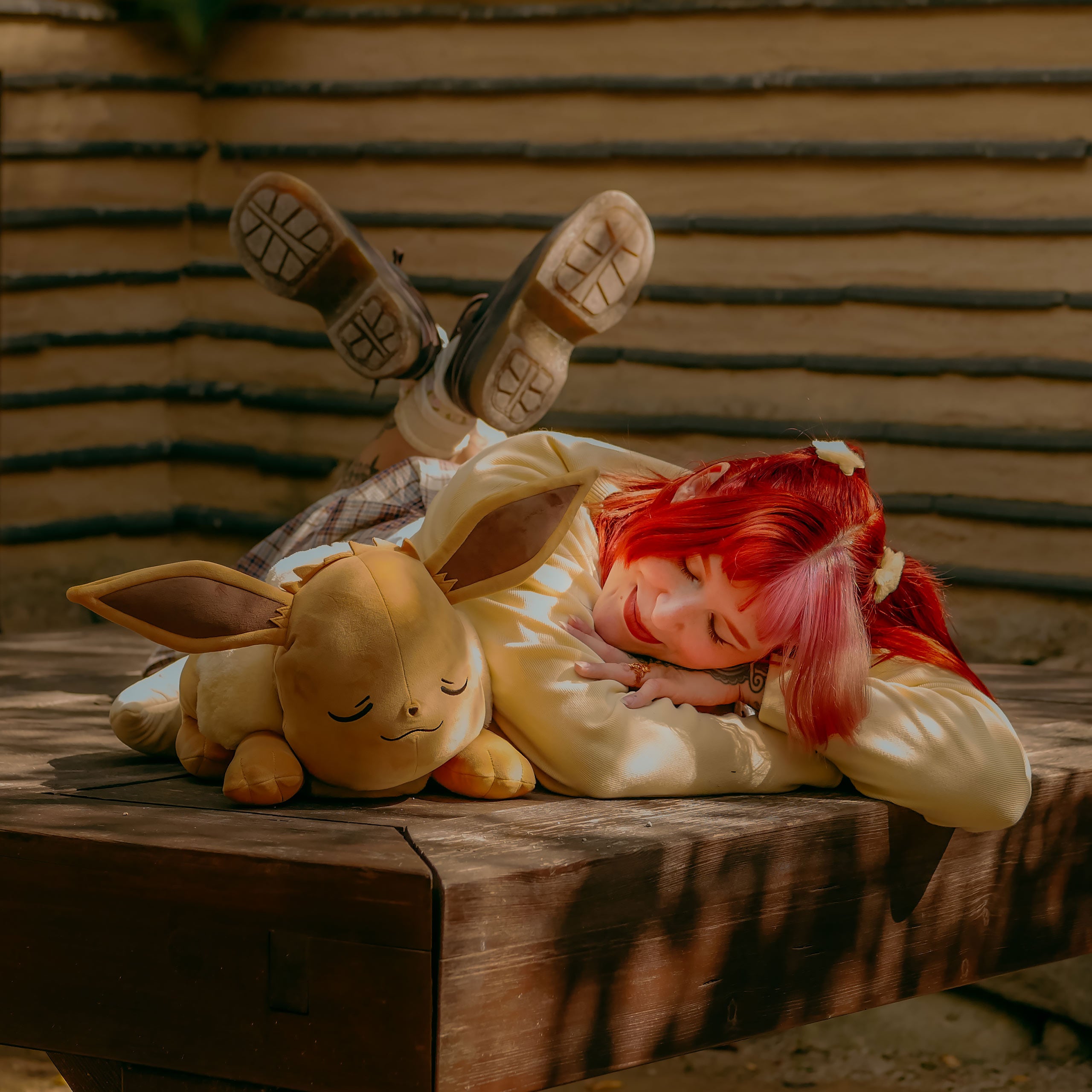 Immagine del prodotto Pokémon - Peluche Eevee addormentato