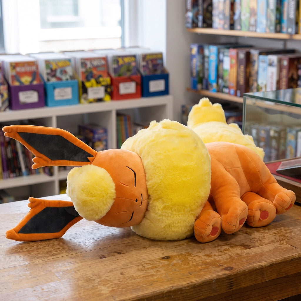 Immagine del prodotto Pokémon - Peluche Flamara Addormentato