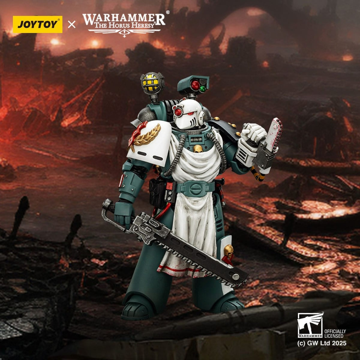 Immagine del prodotto Warhammer 40k: Sons of Horus – Legione Apothecary Action Figure 12 cm