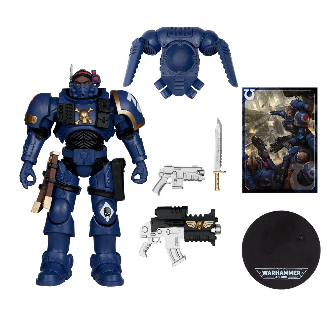 Immagine del prodotto Warhammer 40k - Tenente in armatura Phobos (Ultramarines) Action figure 18cm