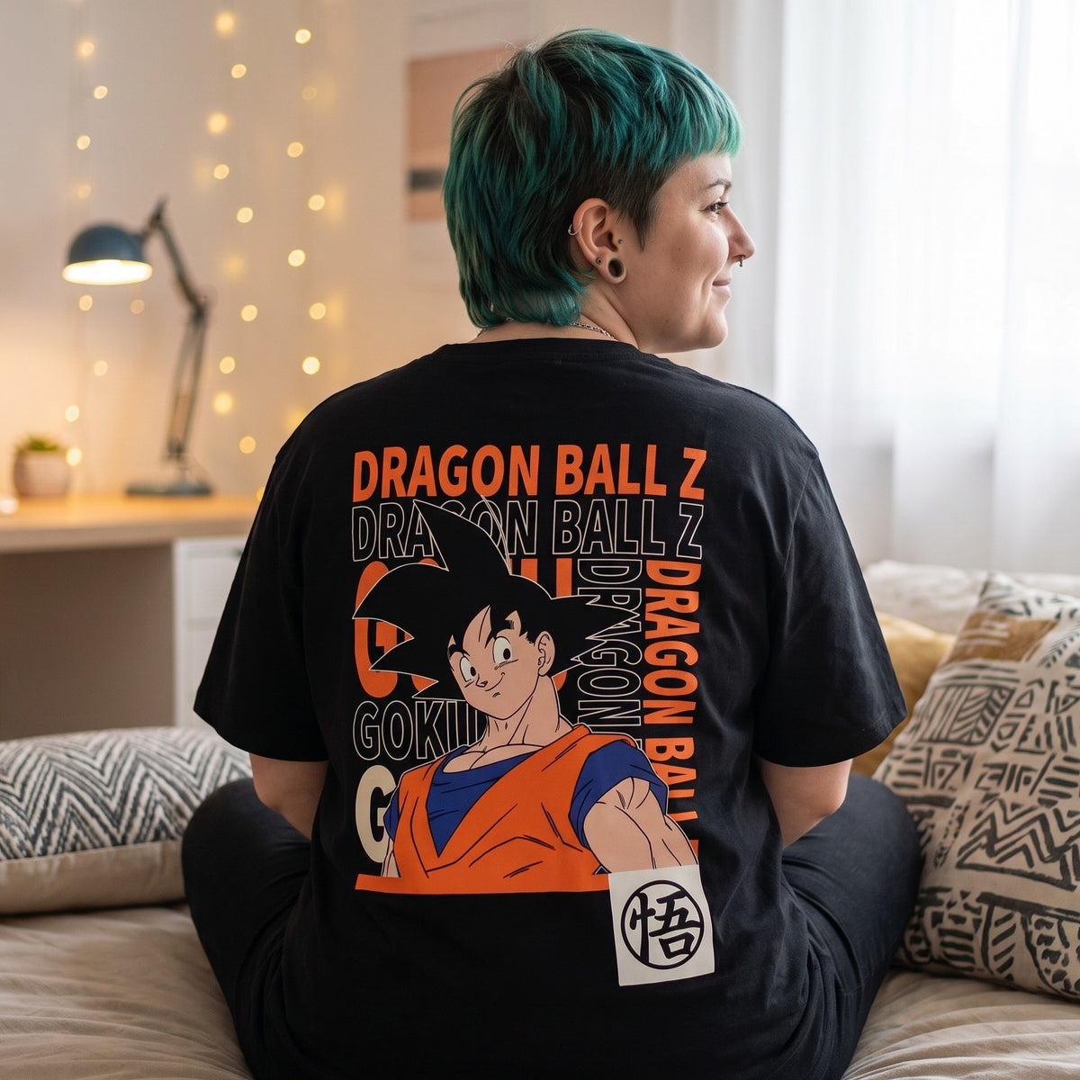 Immagine del prodotto Dragon Ball Z - T-shirt oversize Goku nera