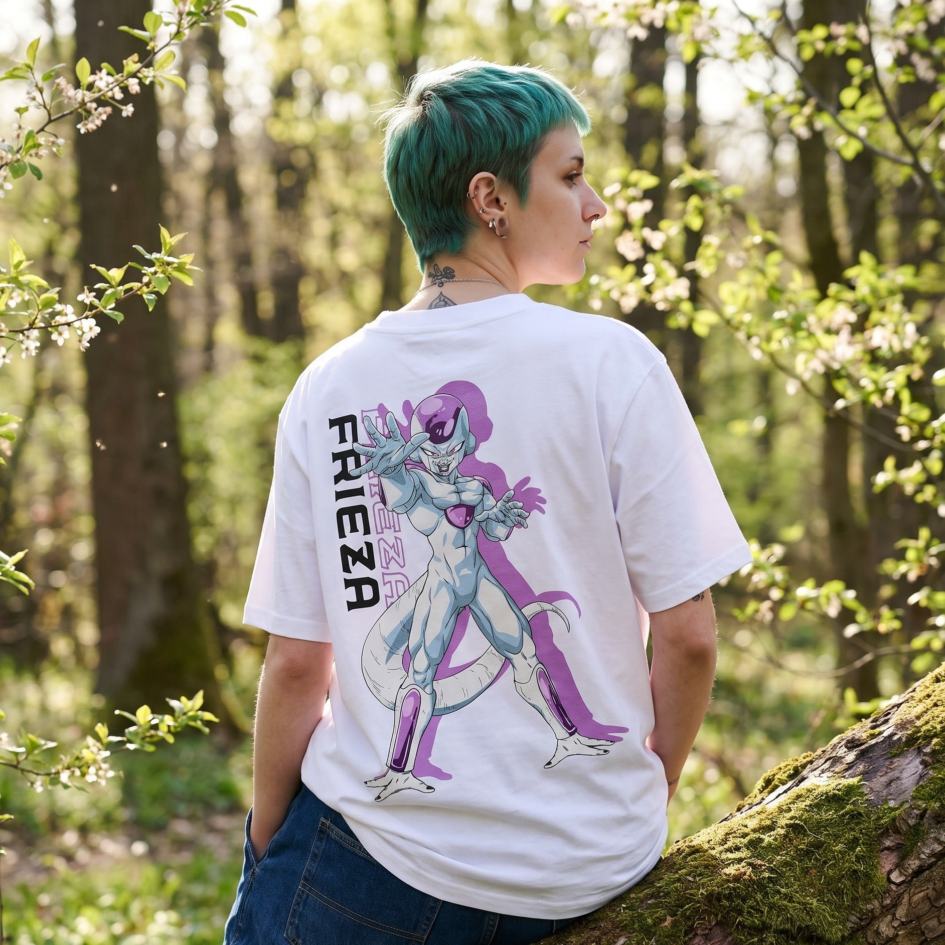 Product image Dragon Ball Z - Frieza Oversized T-Shirt white