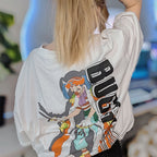 Immagine del prodotto One Piece - T-shirt oversize Buggy bianca