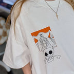 Immagine del prodotto One Piece - T-shirt oversize Buggy bianca