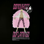 Product image One Piece - Don Quixote Doflamingo Oversize T-Shirt Black