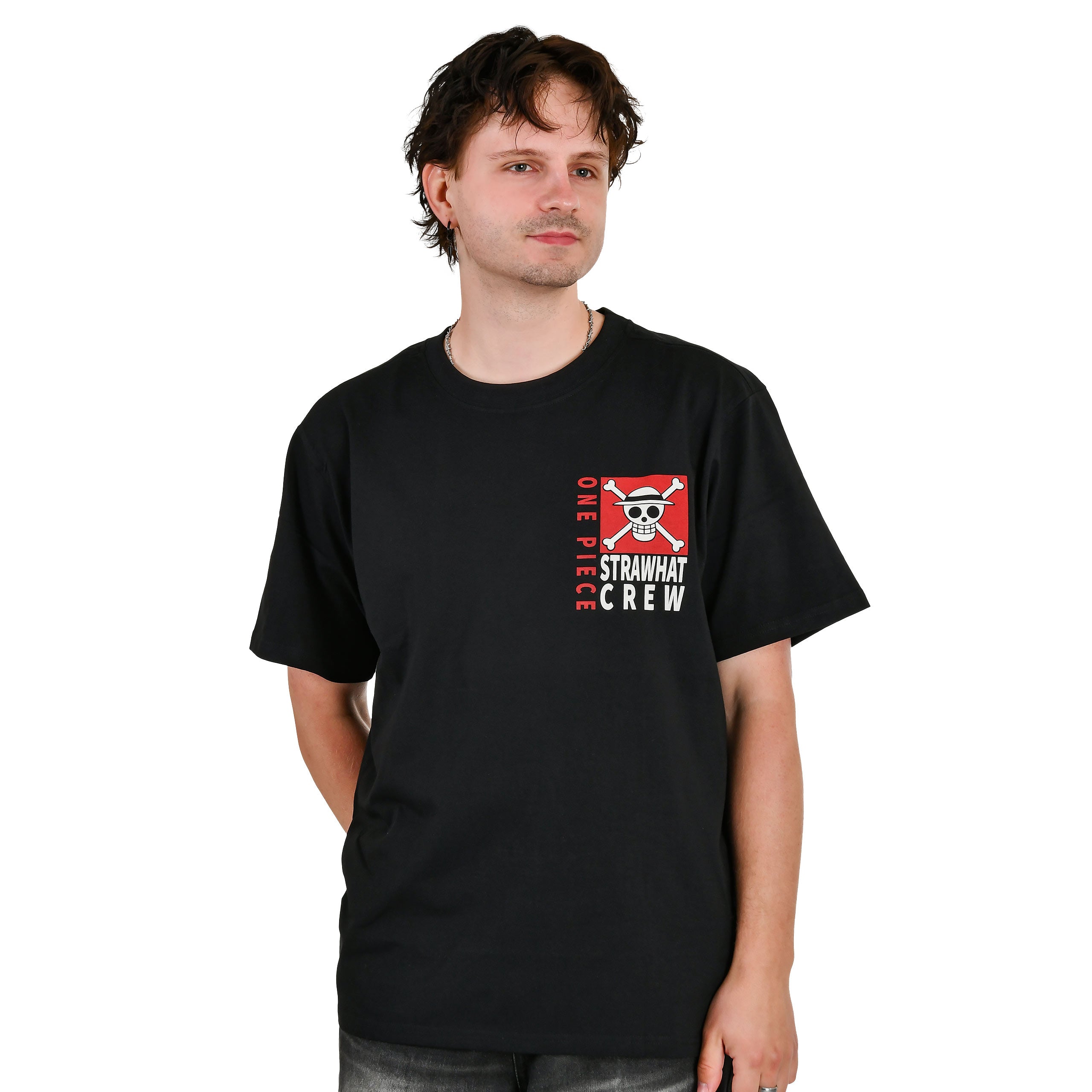 Immagine del prodotto One Piece - T-shirt oversize Monkey D. Luffy nera