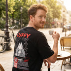 Immagine del prodotto One Piece - T-shirt oversize Monkey D. Luffy nera