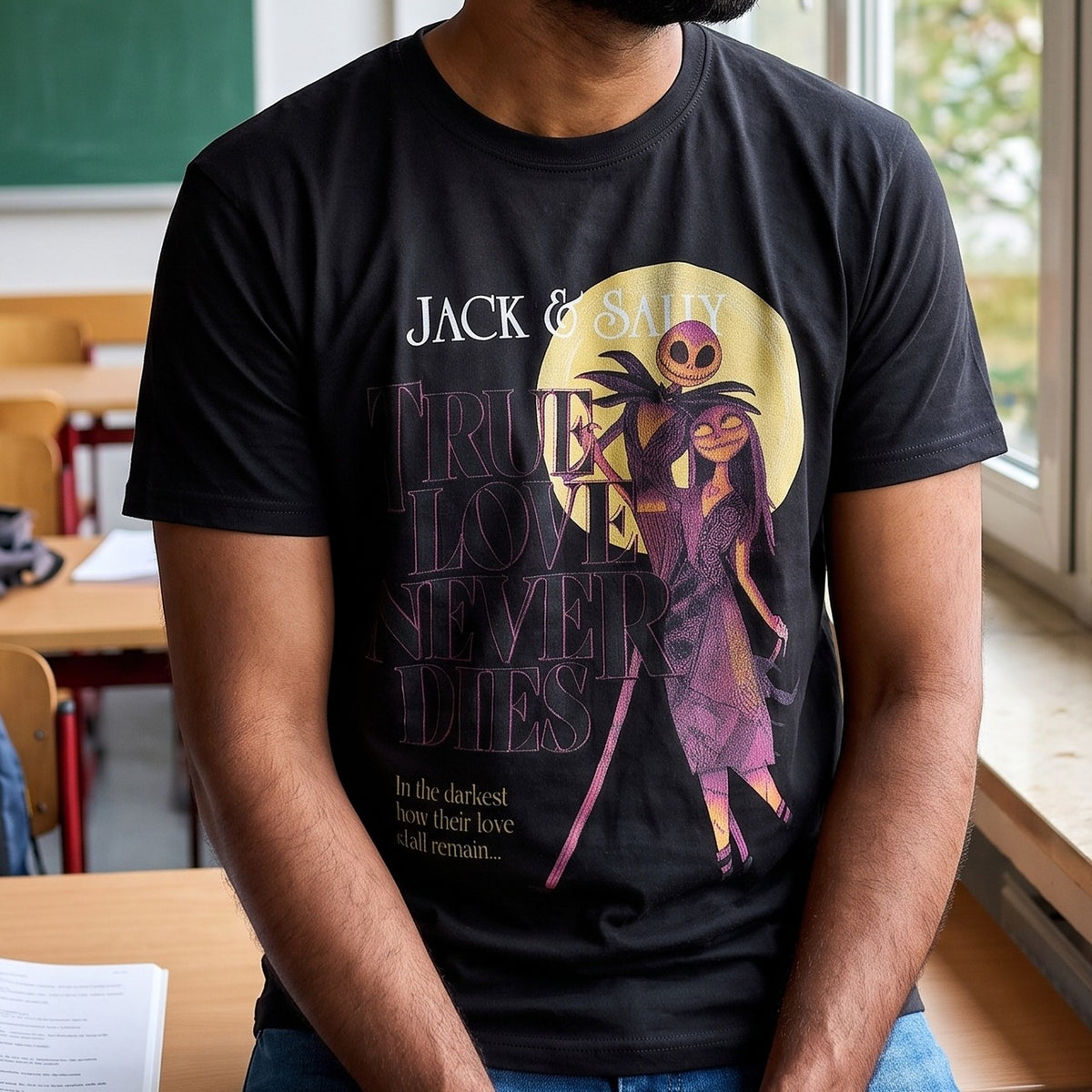 Immagine del prodotto Nightmare Before Christmas - T-shirt True Love Never Dies nera