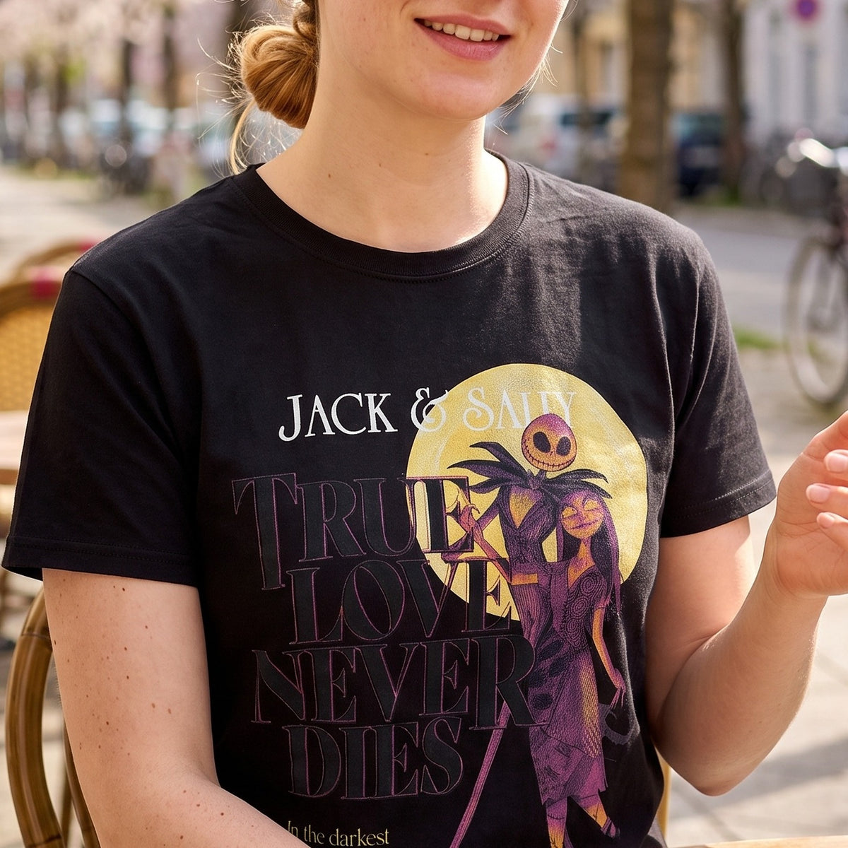 Immagine del prodotto Nightmare Before Christmas - T-shirt True Love Never Dies nera