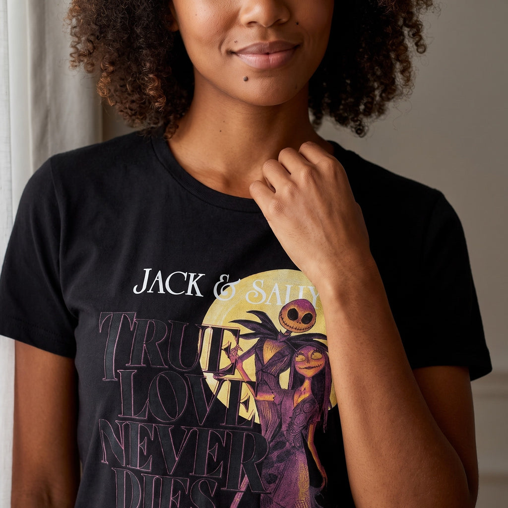 Product image Nightmare Before Christmas - True Love Never Dies T-Shirt black