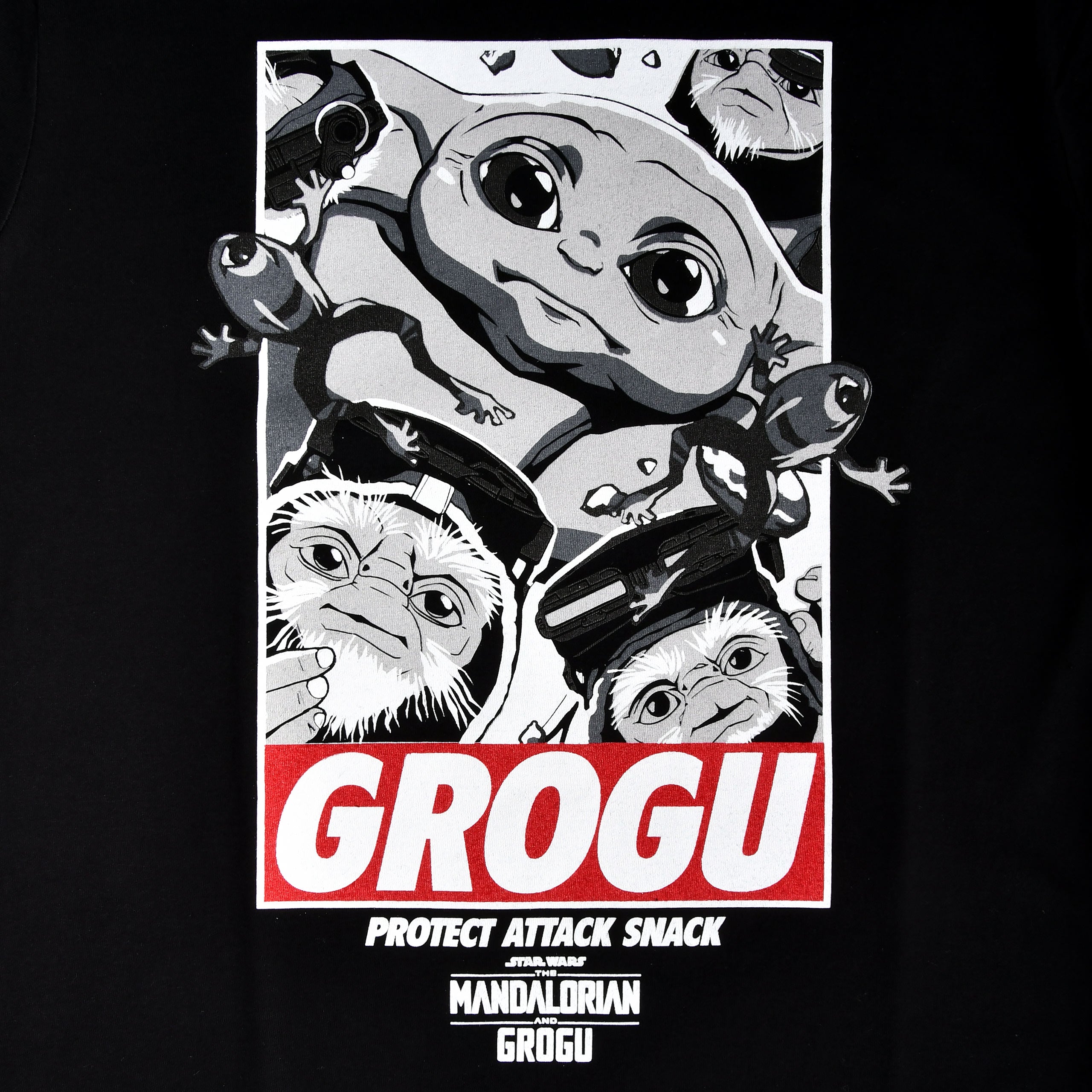 Immagine del prodotto T-shirt Grogu Protect Attack Snack - Star Wars The Mandalorian