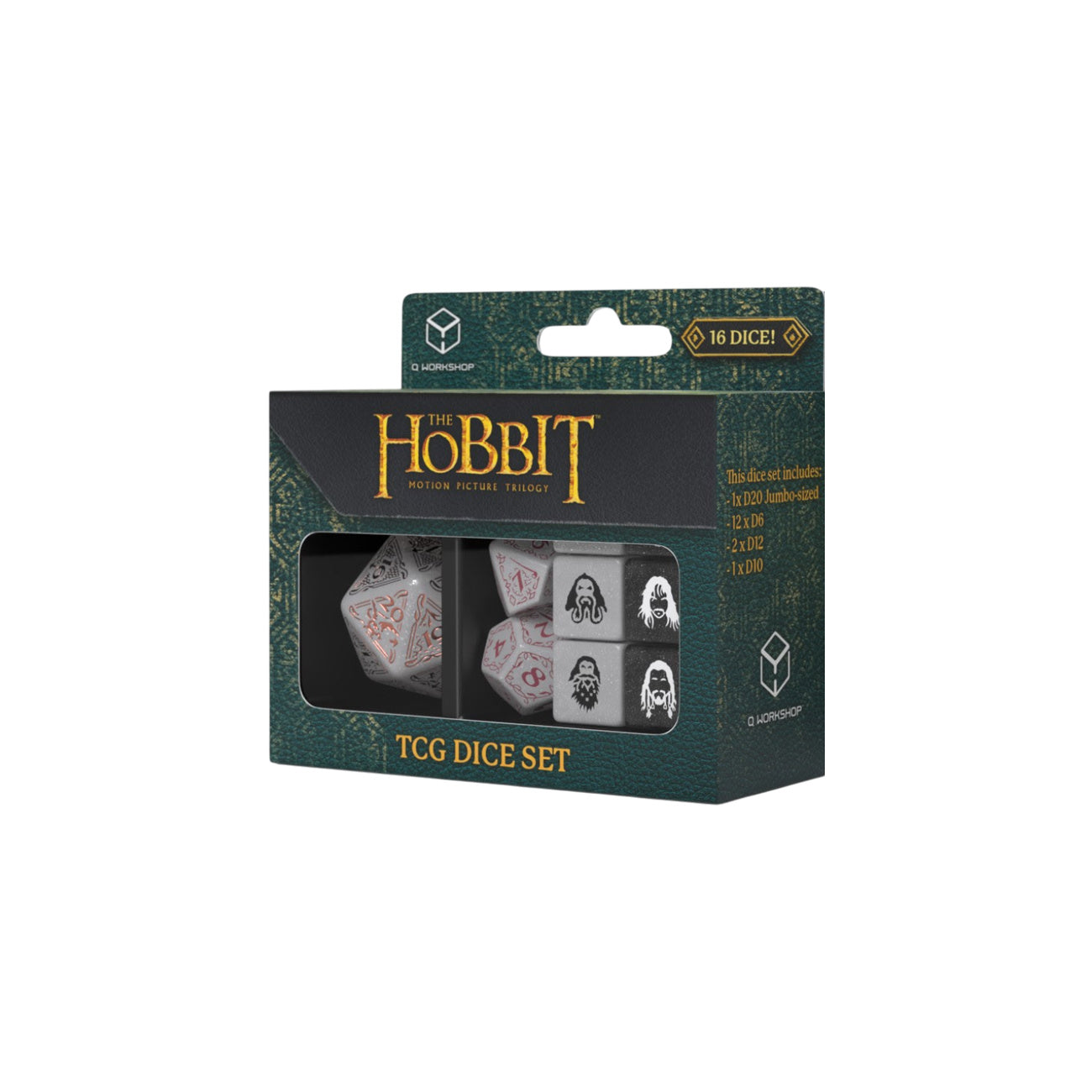Immagine del prodotto Lo Hobbit - Radiant Dawn set di dadi TCG 16 pz