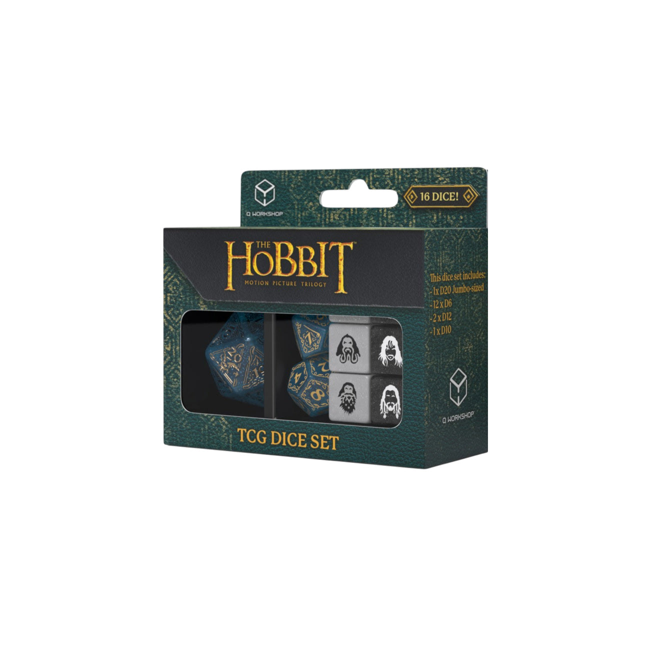 Immagine del prodotto Lo Hobbit - Set di dadi TCG Aether Vale 16 pezzi