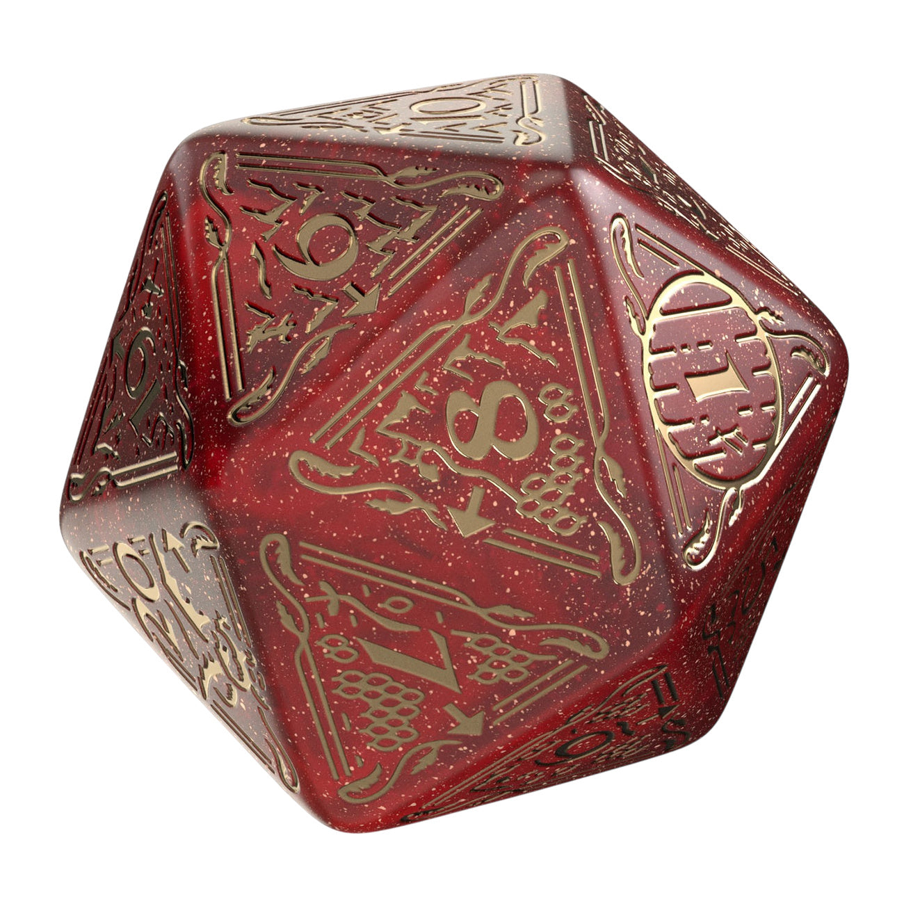 Immagine del prodotto Lo Hobbit - Dado jumbo D20 Ember TCG