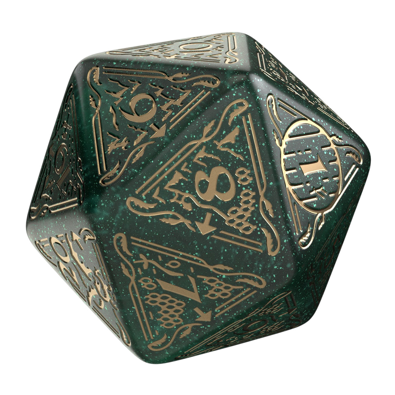 Immagine del prodotto Lo Hobbit - Verdant TCG dado D20 jumbo