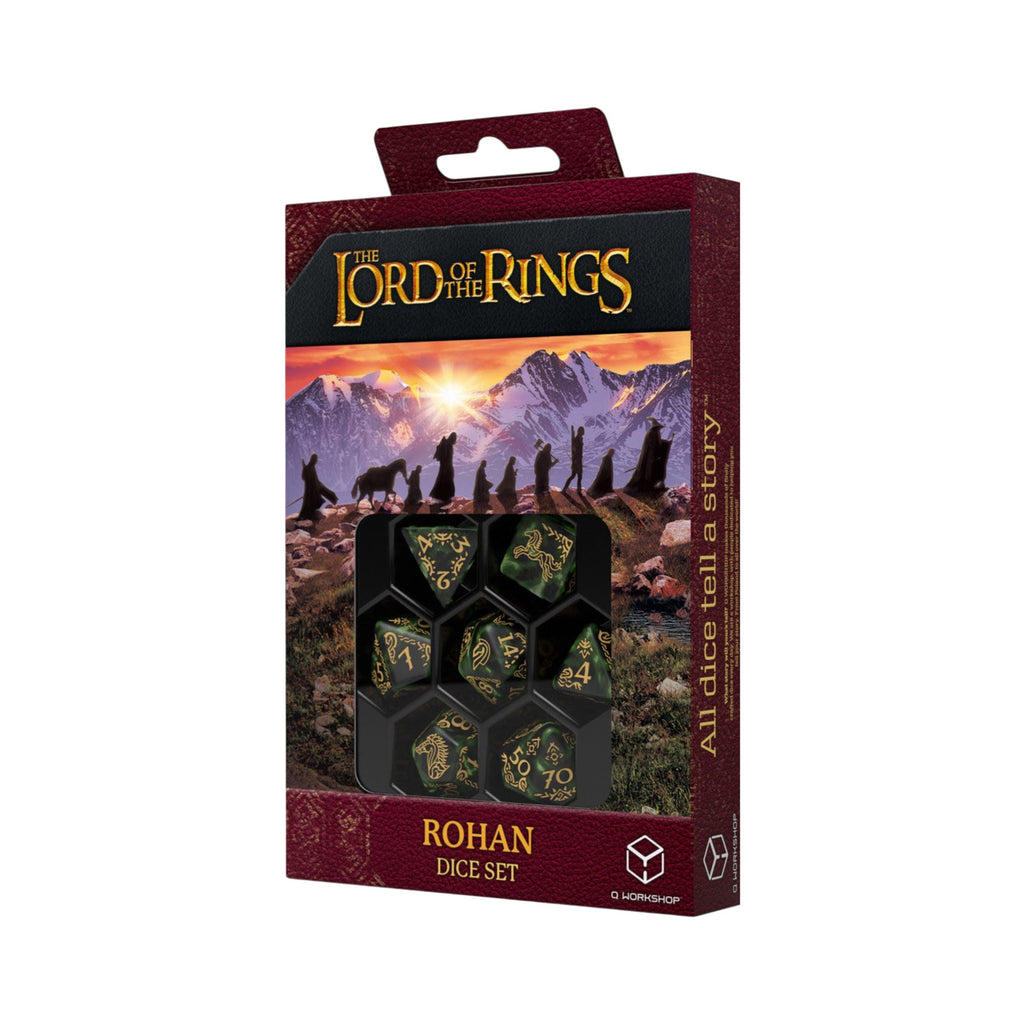 Immagine del prodotto Il Signore degli Anelli - Set di dadi GDR Rohan (7 pezzi)