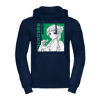 Immagine del prodotto Felpa con cappuccio Maomao blu per fan di The Apothecary Diaries