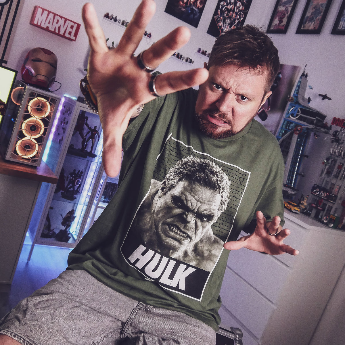 Immagine del prodotto Hulk - Incredible T-shirt verde