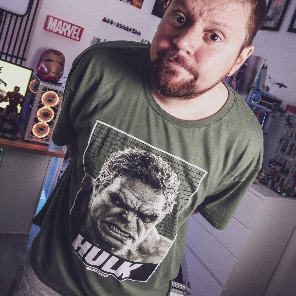 Immagine del prodotto Hulk - Incredible T-shirt verde