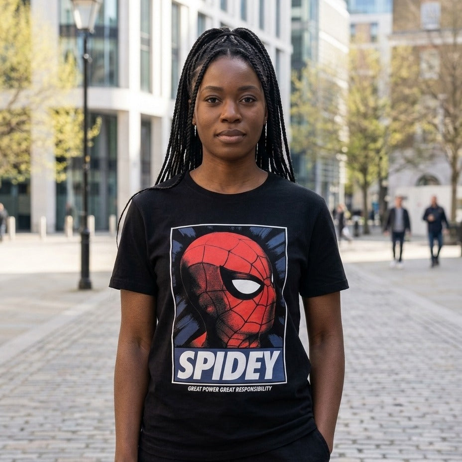 Immagine del prodotto Spider-Man - T-shirt Spidey Great Power nera