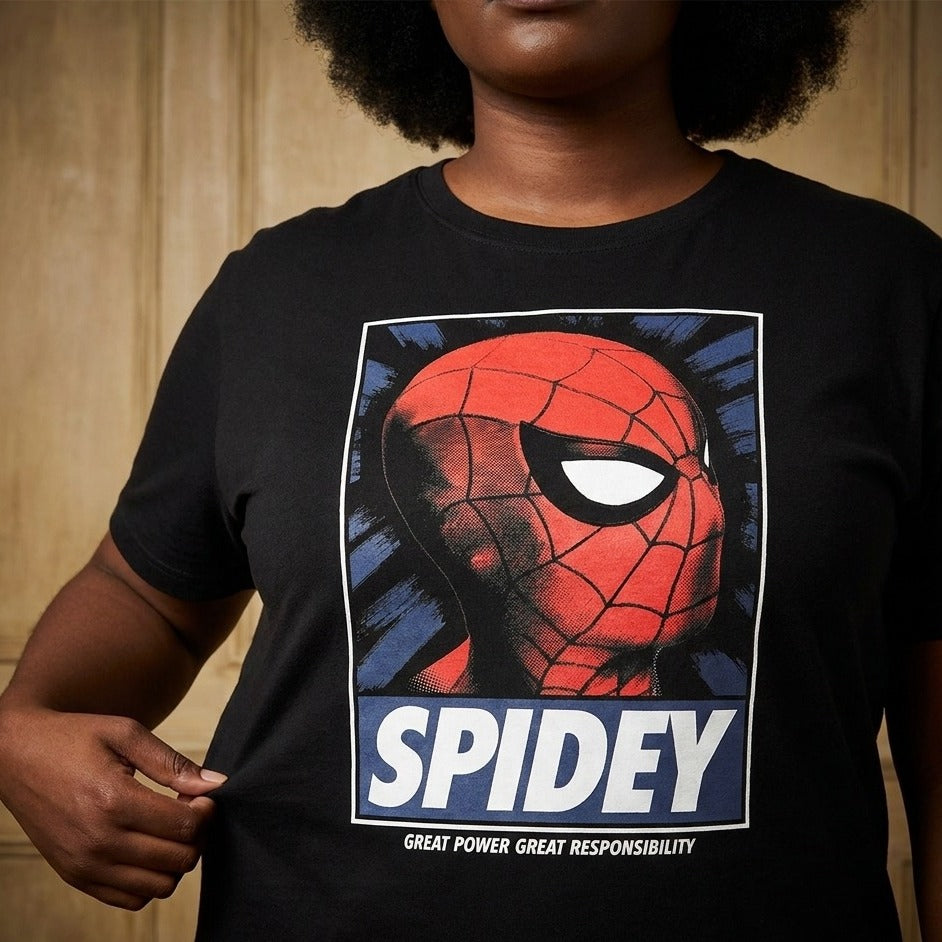 Immagine del prodotto Spider-Man - T-shirt Spidey Great Power nera