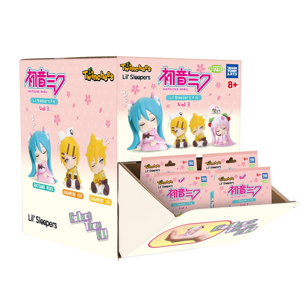 Product image Hatsune Miku - Lil' Sleepers Wave 3 Mystery Twinchees Figure Display E1096323