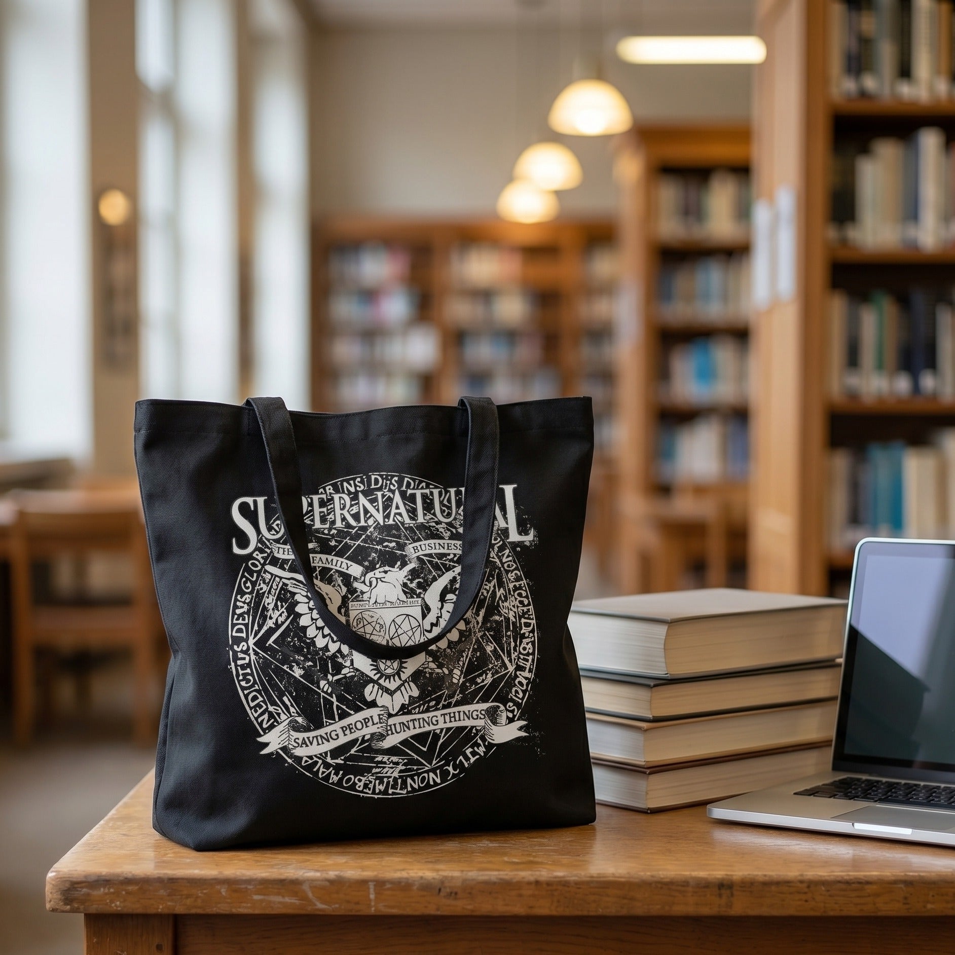 Immagine del prodotto Supernatural - Winchester Family Business Borsa in tela