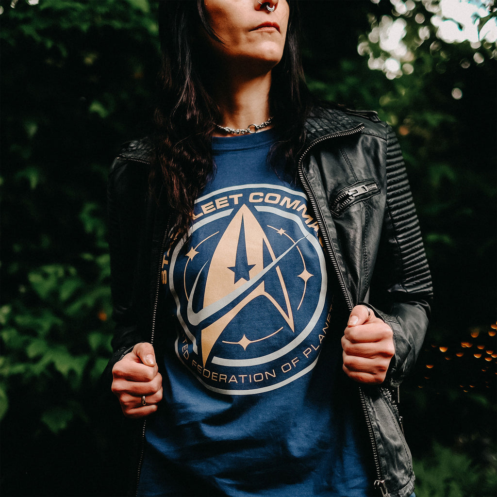 Immagine del prodotto Star Trek - T-shirt Starfleet Command blu