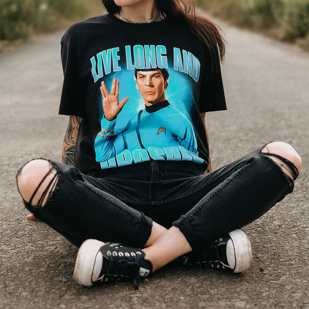Immagine del prodotto T-shirt Spock Live Long And Prosper - Star Trek